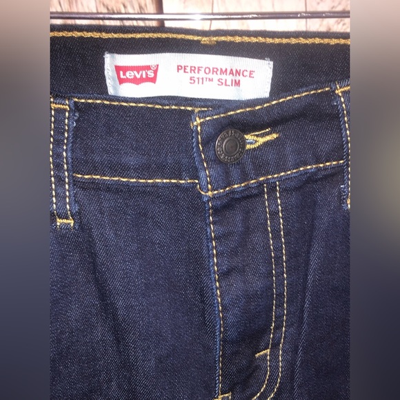 LEVIS Performance 511 Slim Stretchy Mid-Rise Womens Jeans Sz 16 Reg W28 L30. - Picture 9 of 9
